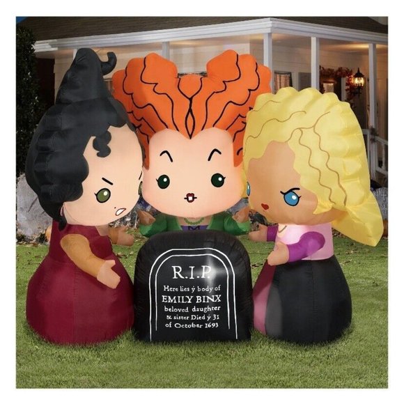 Gemmy | Holiday | Disney Hocus Pocus 5ft Sanderson Sisters Halloween ...